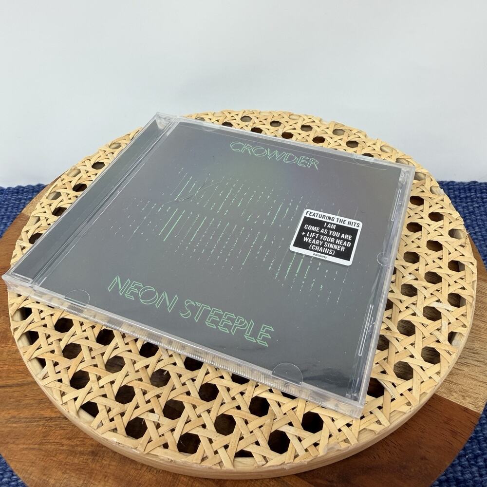 Crowder Neon Steeple CD 2014 Sparrow Capitol Christian Folk Rock Album Music OOP
